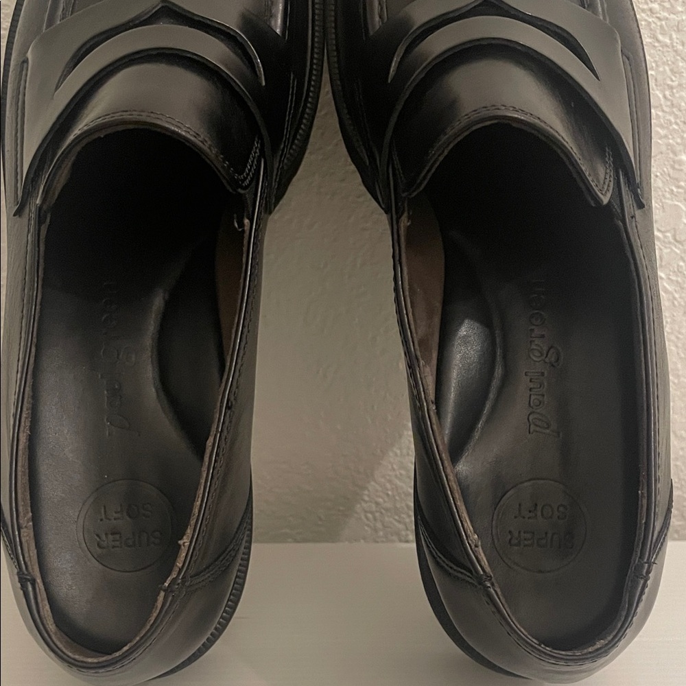 Paul Green Women’s Black Loafers - Picture 13 of 14